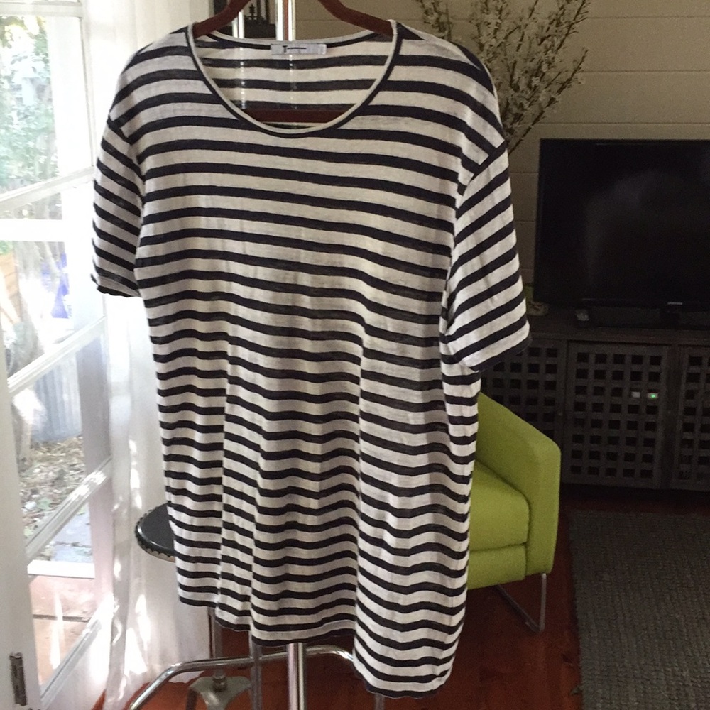 ALEXANDER WANG Medium Linen and Silk top.